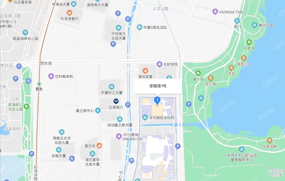 深圳灣壹號，鵬瑞深圳灣-均價380元/平