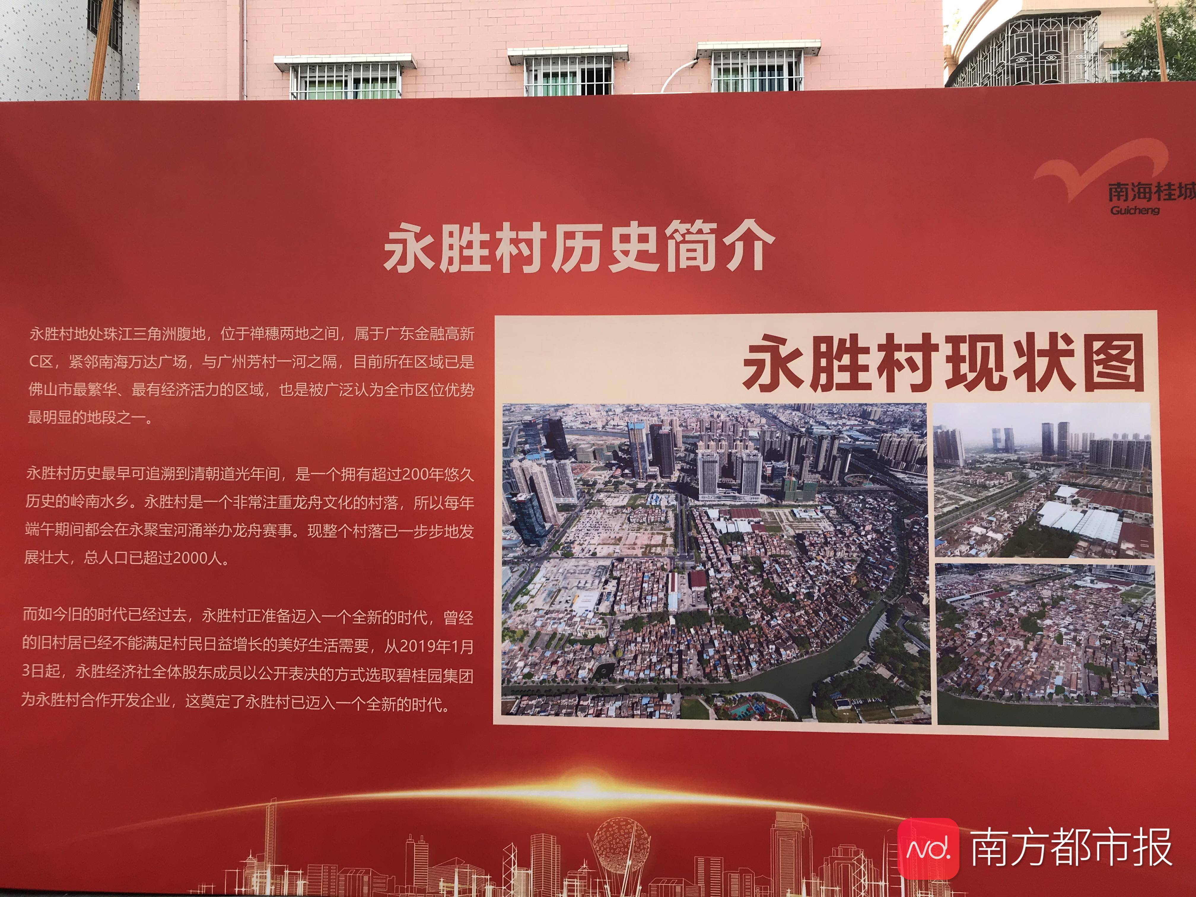 在位于萬達廣場旁的永勝村改造展示館內