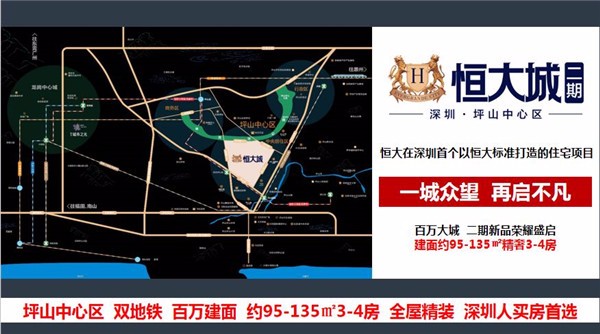 目前恒大在南山涉及三大舊改項目